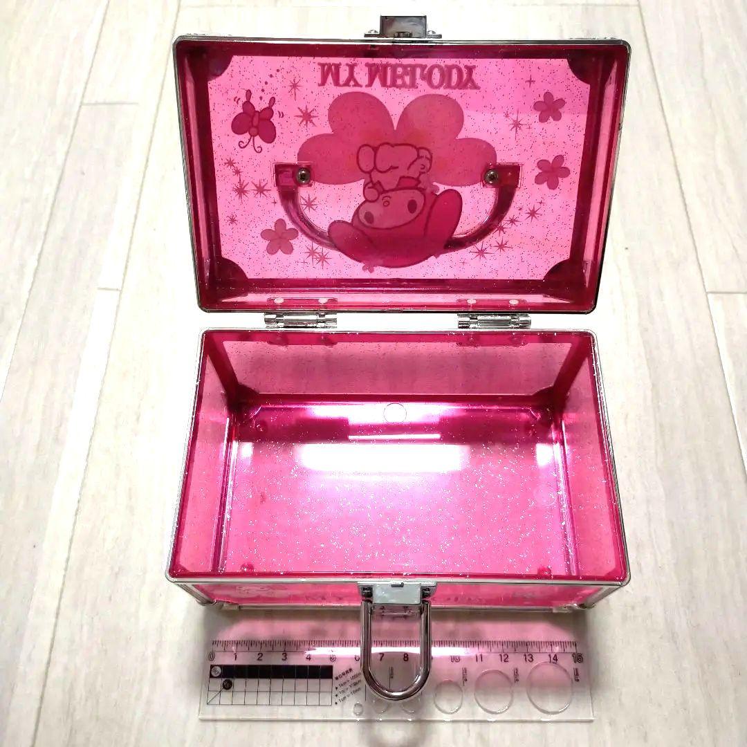 ボックス ピンク　バニティケース　マイメロ　平成　レトロ 　サンリオ　レア