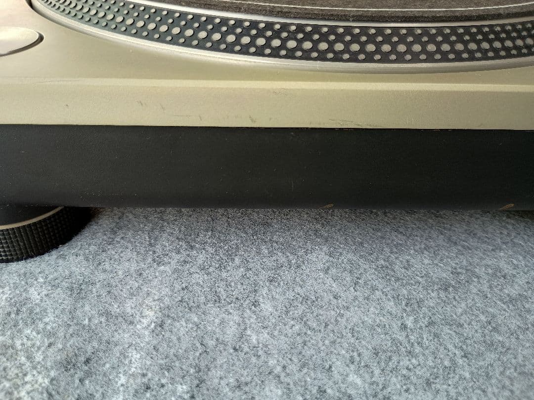 Technics SL-1200MK3D ターンテーブル シルバー カバー付き