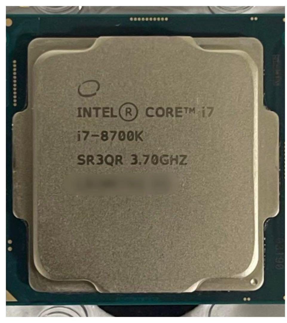 【動作確認済】 CPU Intel Core i7-8700K