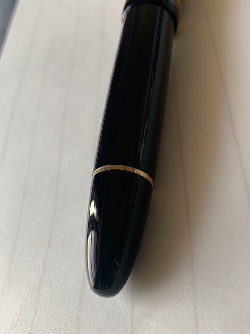 美品 モンブラン 万年筆 マイスターシュテュック149 18Kペン先