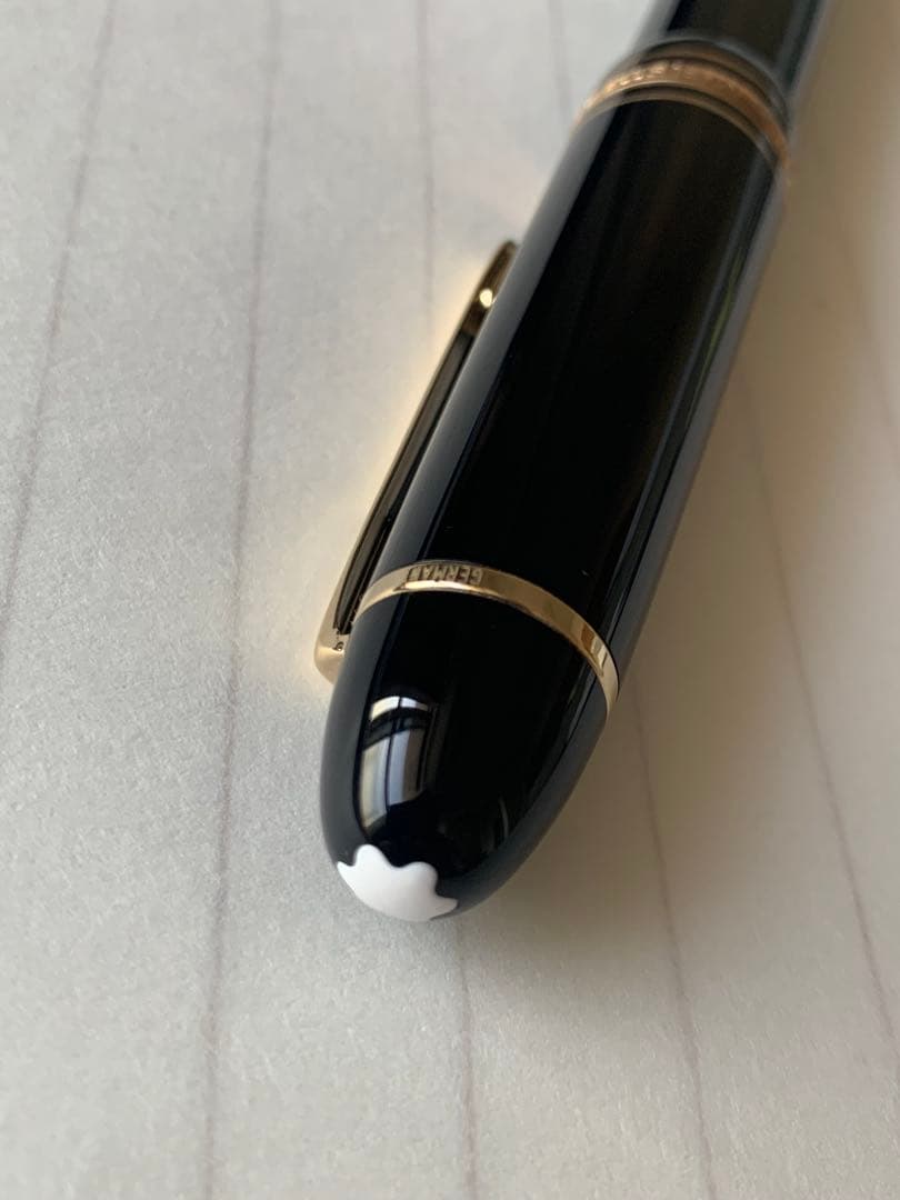 美品 モンブラン 万年筆 マイスターシュテュック149 18Kペン先