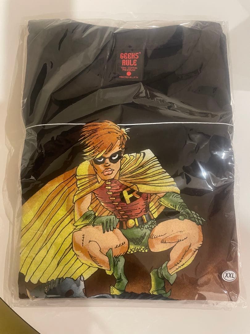 東京コミコン2025限定 バットマン ロビン Tシャツ Geeks rule
