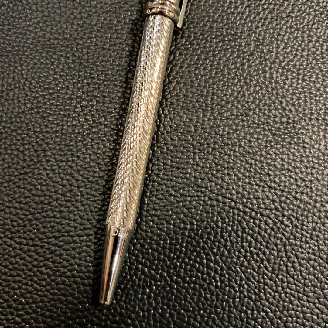 Dior シルバーボールペン ロゴ入り　ショッパー　保存袋付き