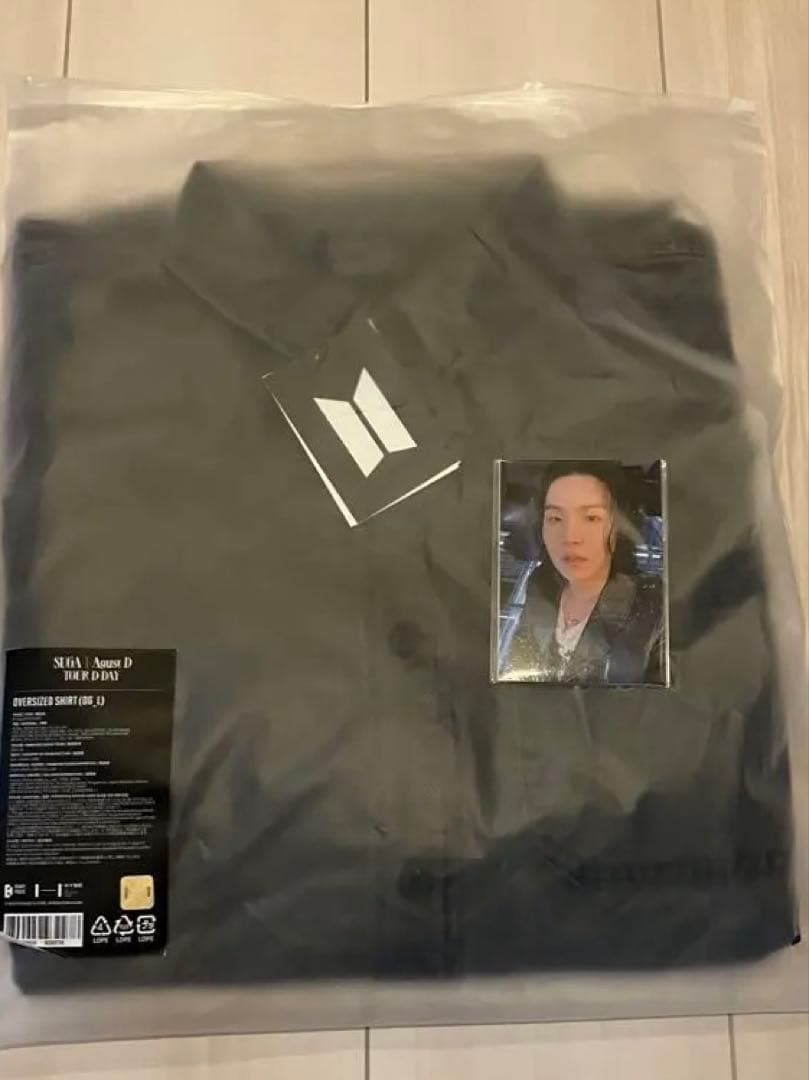 suga agustd d-day オーバーサイズシャツ　Lサイズ