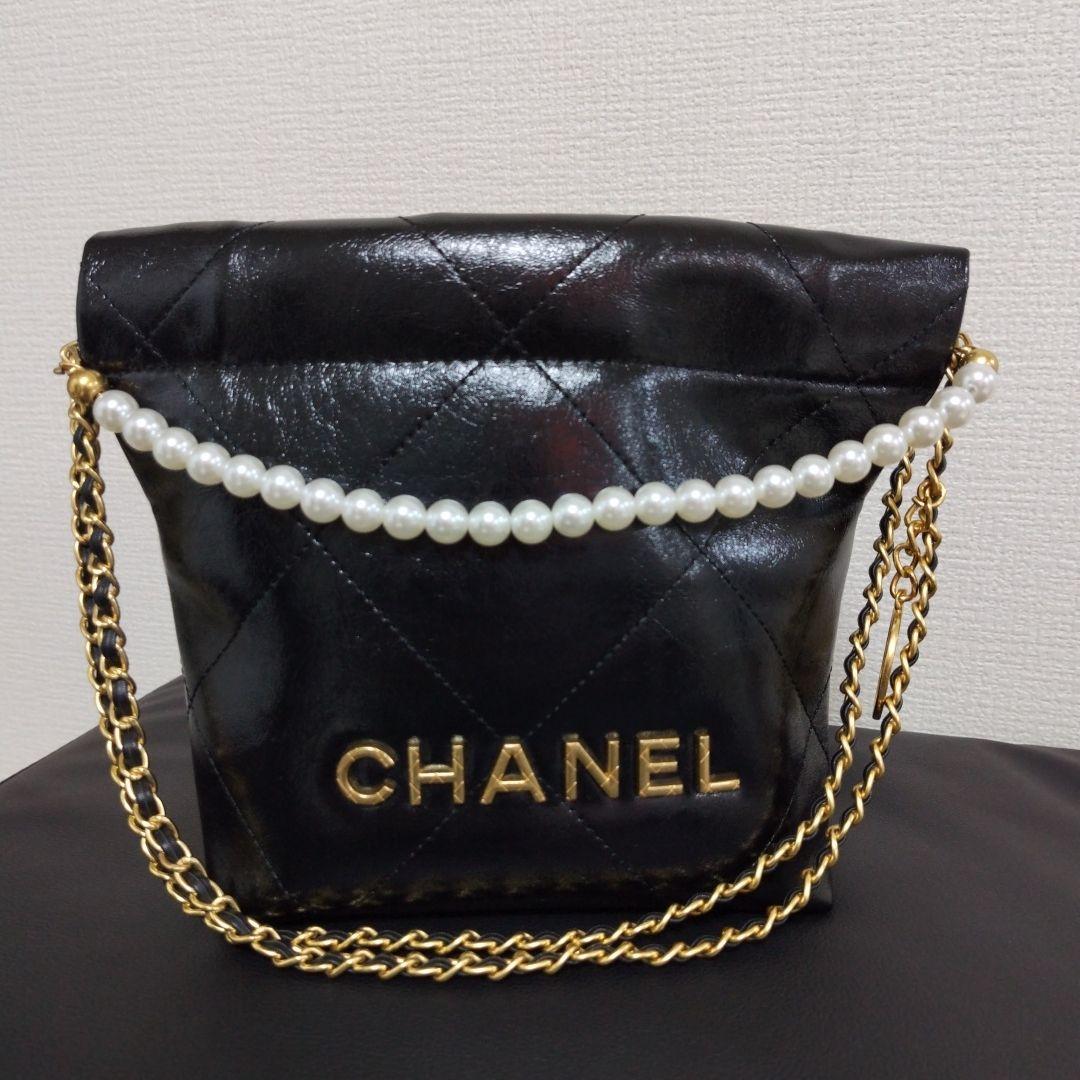 ✨VIP限定✨非売品 ノベルティ チェーンバッグ パール ポーチ付き