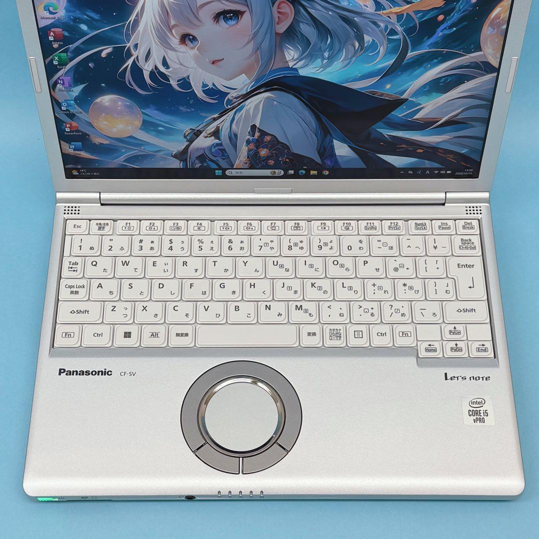 953美品 60時間 レッツノート SV9 第10世代 16GB office