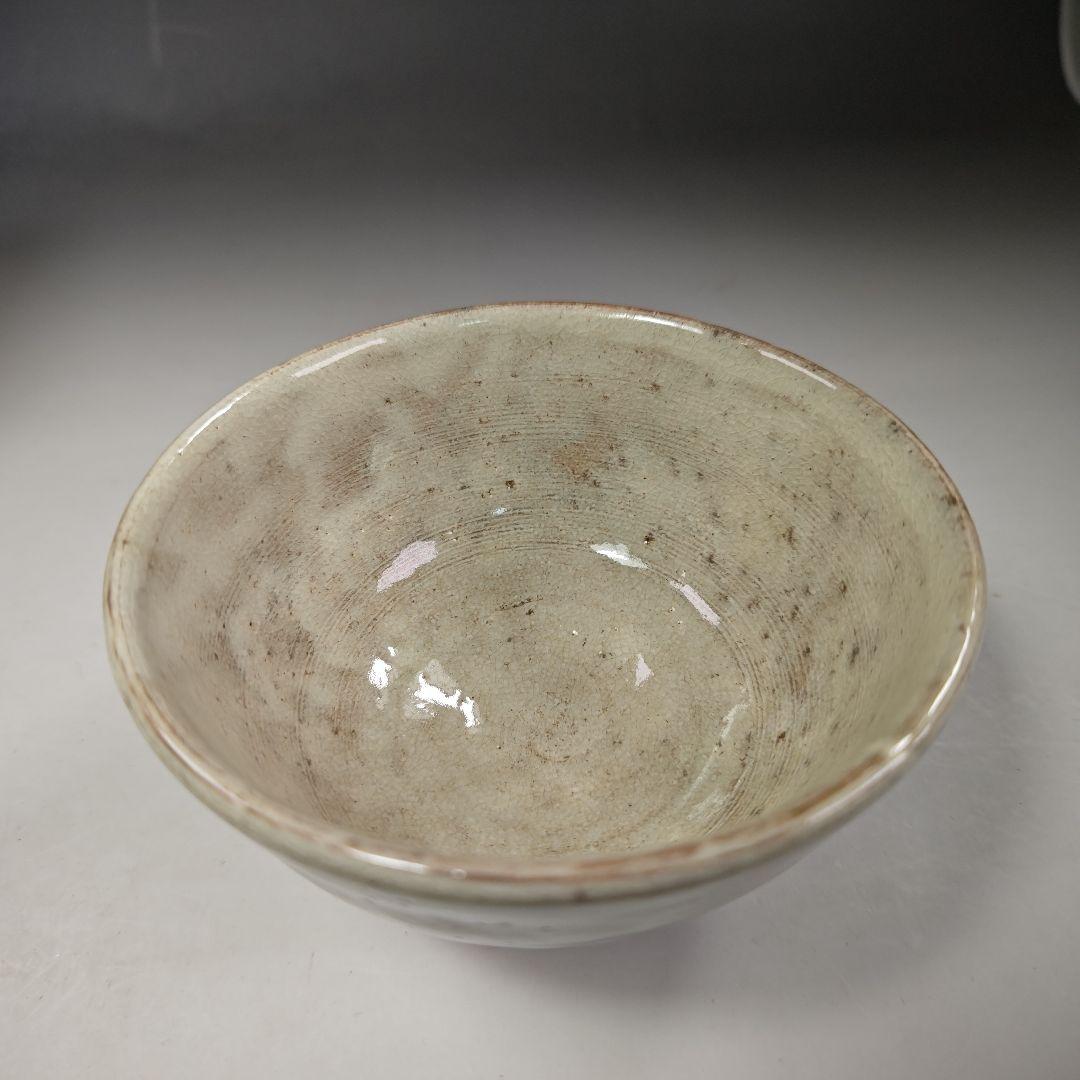 イ313 茶碗『十二代田原陶兵衛　萩焼』『鵬雲斎箱書　共箱』茶道具