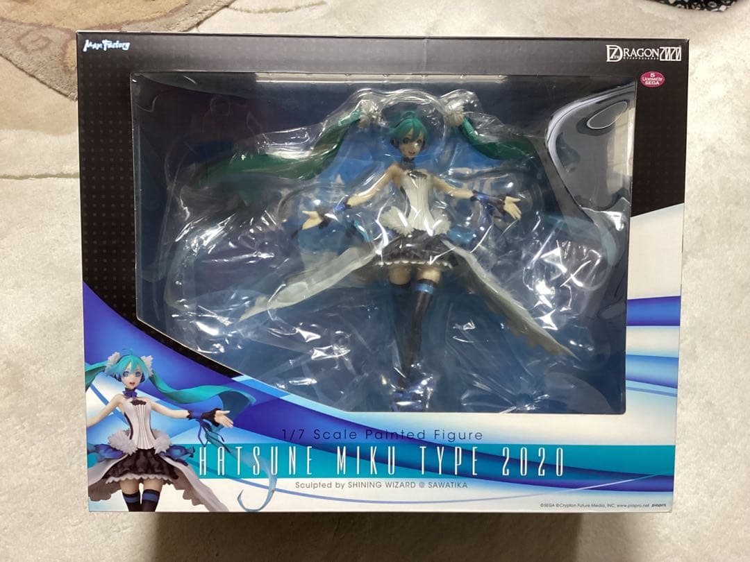 初音ミク フィギュア セブンスドラゴンTYPE2020 1/7スケール 中古品