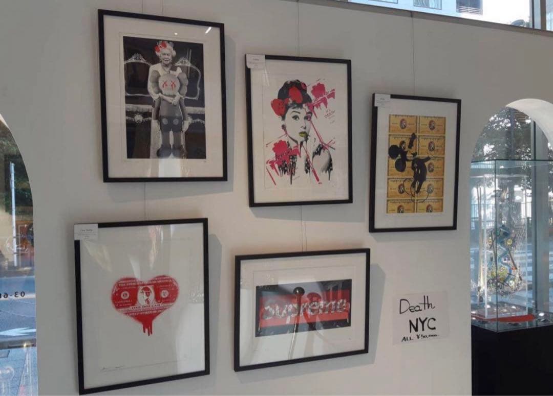 今週値下げ！世界限定100点　正規品DEATH NYC ポップアート