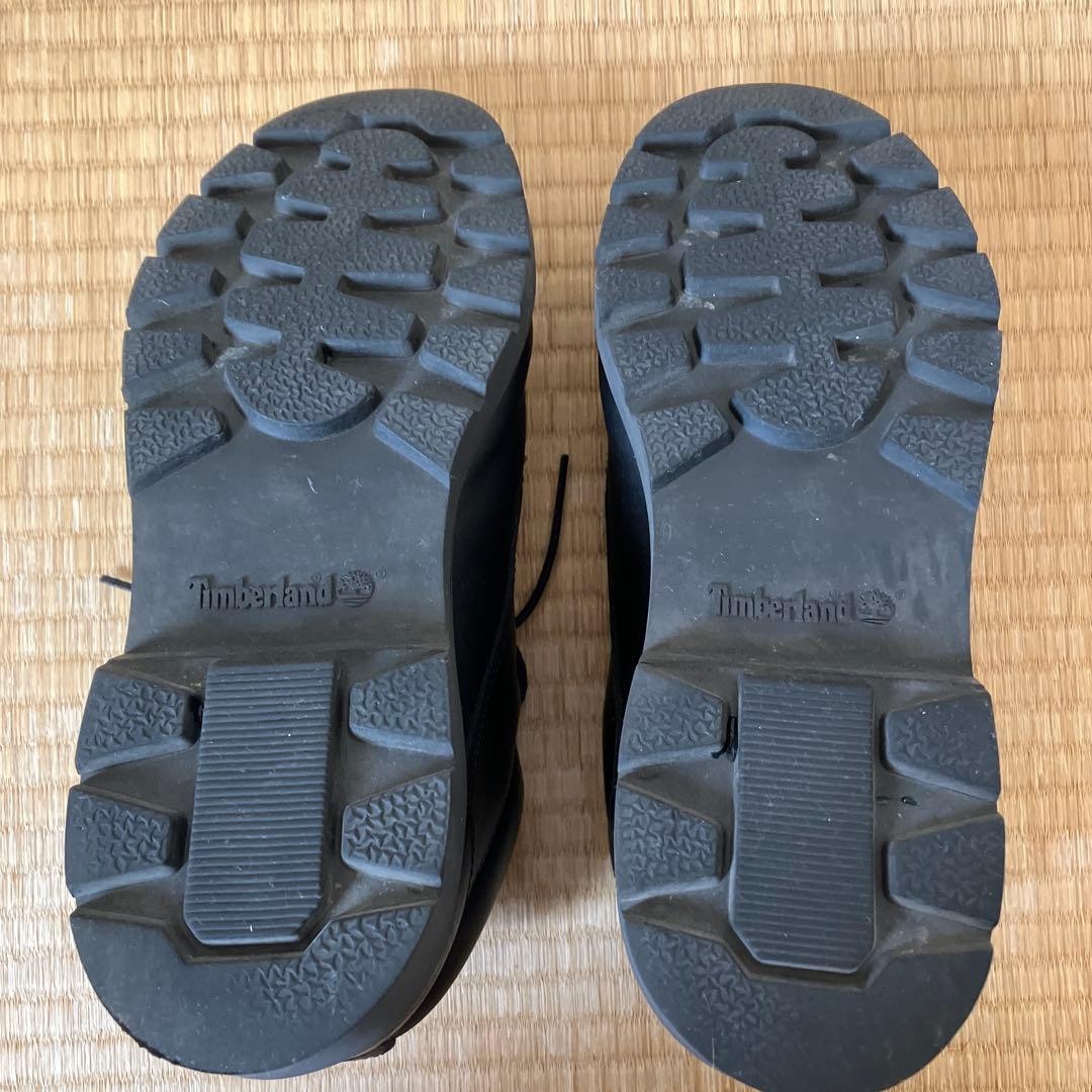 メンズTimberland 防水 ブラック デッキシューズ