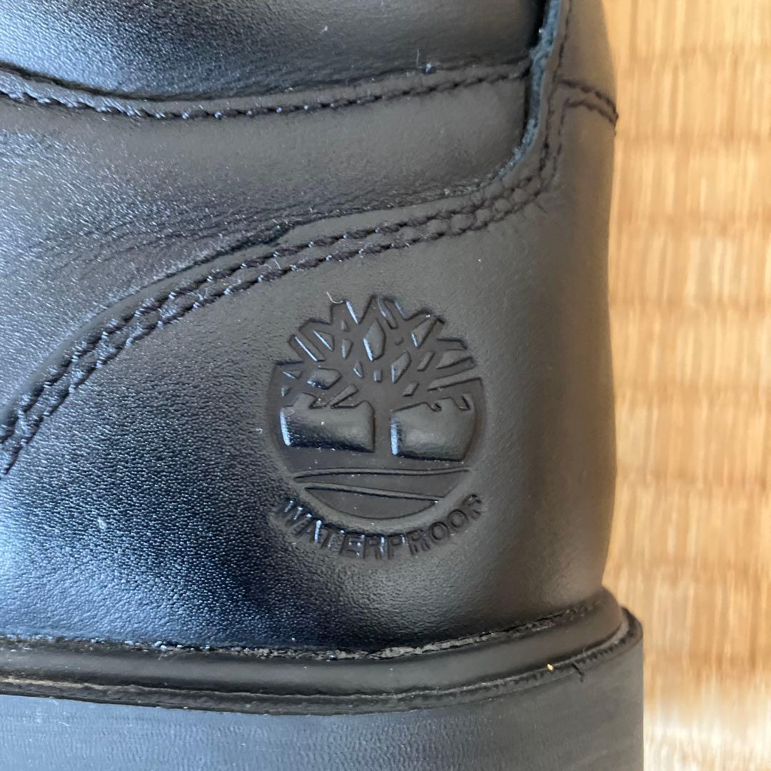 メンズTimberland 防水 ブラック デッキシューズ
