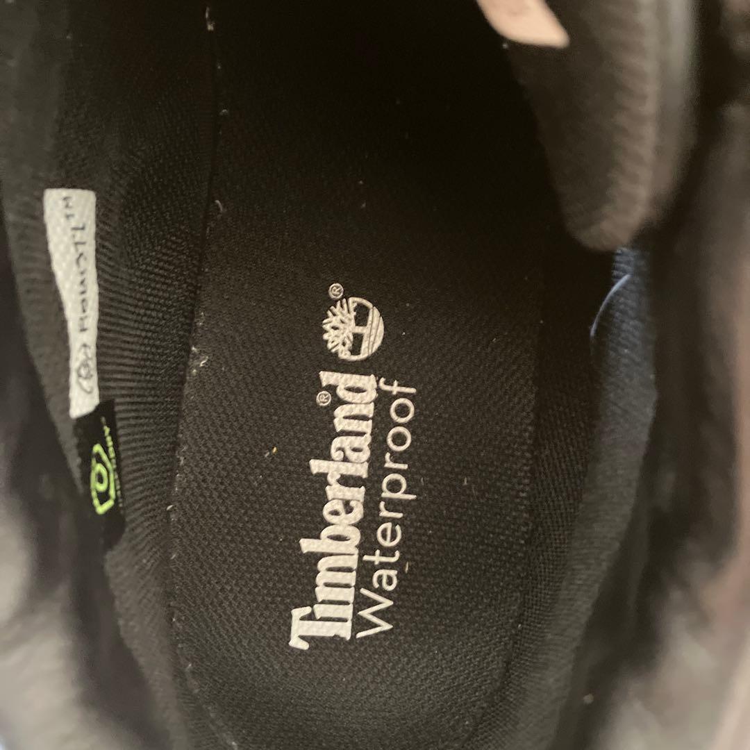 メンズTimberland 防水 ブラック デッキシューズ