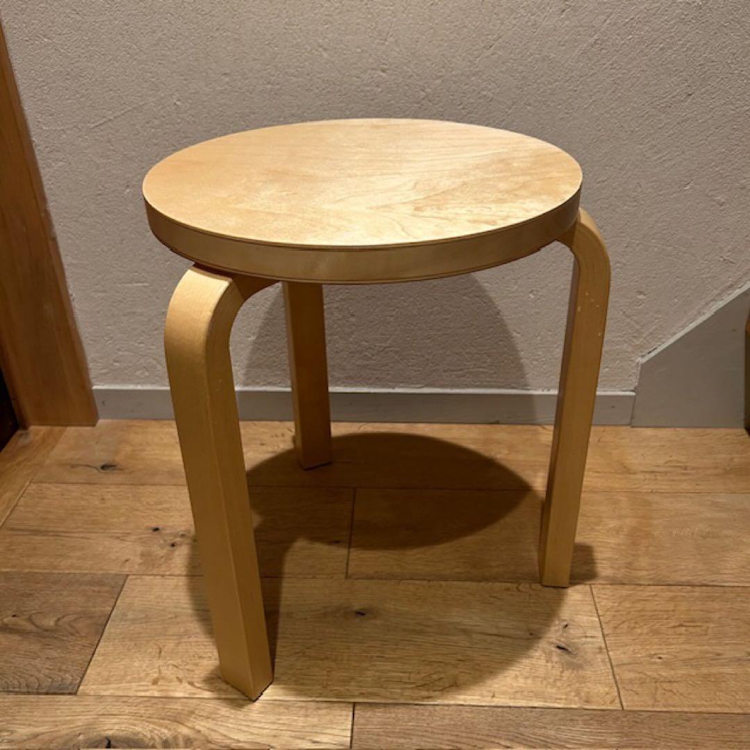 スツール vitra artek stool 60 Alvar Aalto natural
