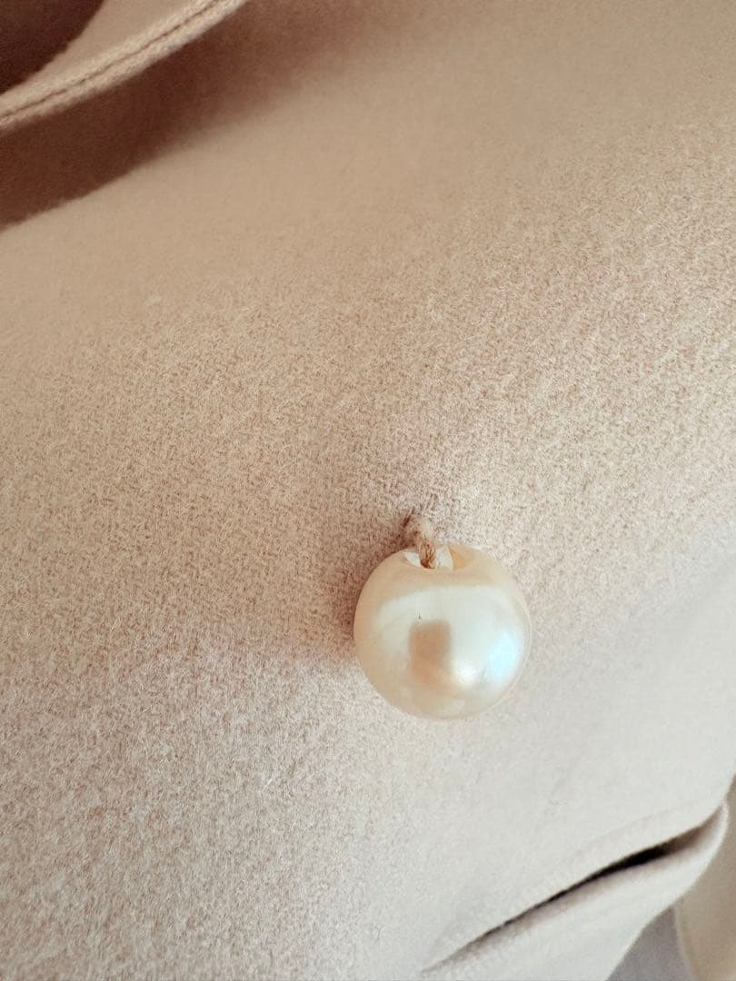 MADISON BLUE パール チェスターコート　サイズ0 ベージュ