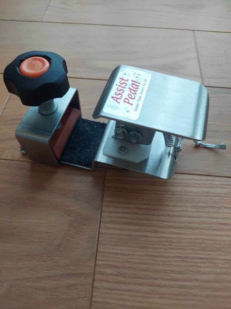 吉澤 ピアノ アシストスツール &アシストペダルセットASS-V BK ブラック