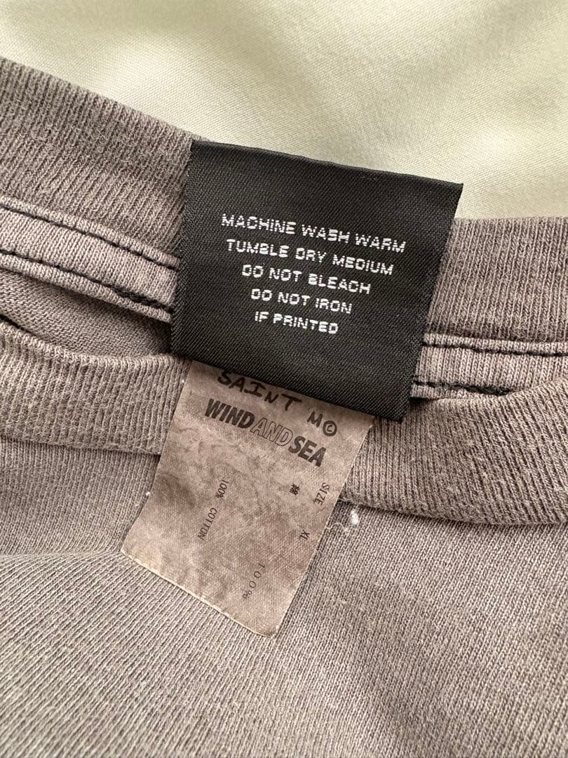 【正規品】SAINT MICHAEL × WIND AND SEA 限定Tシャツ