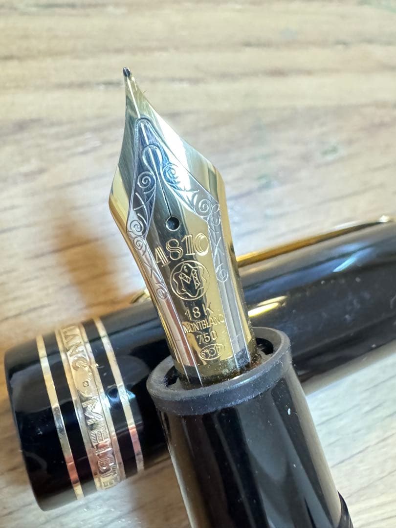 美品 モンブラン 万年筆 149 18K 750 18金 マイスターシュテュック