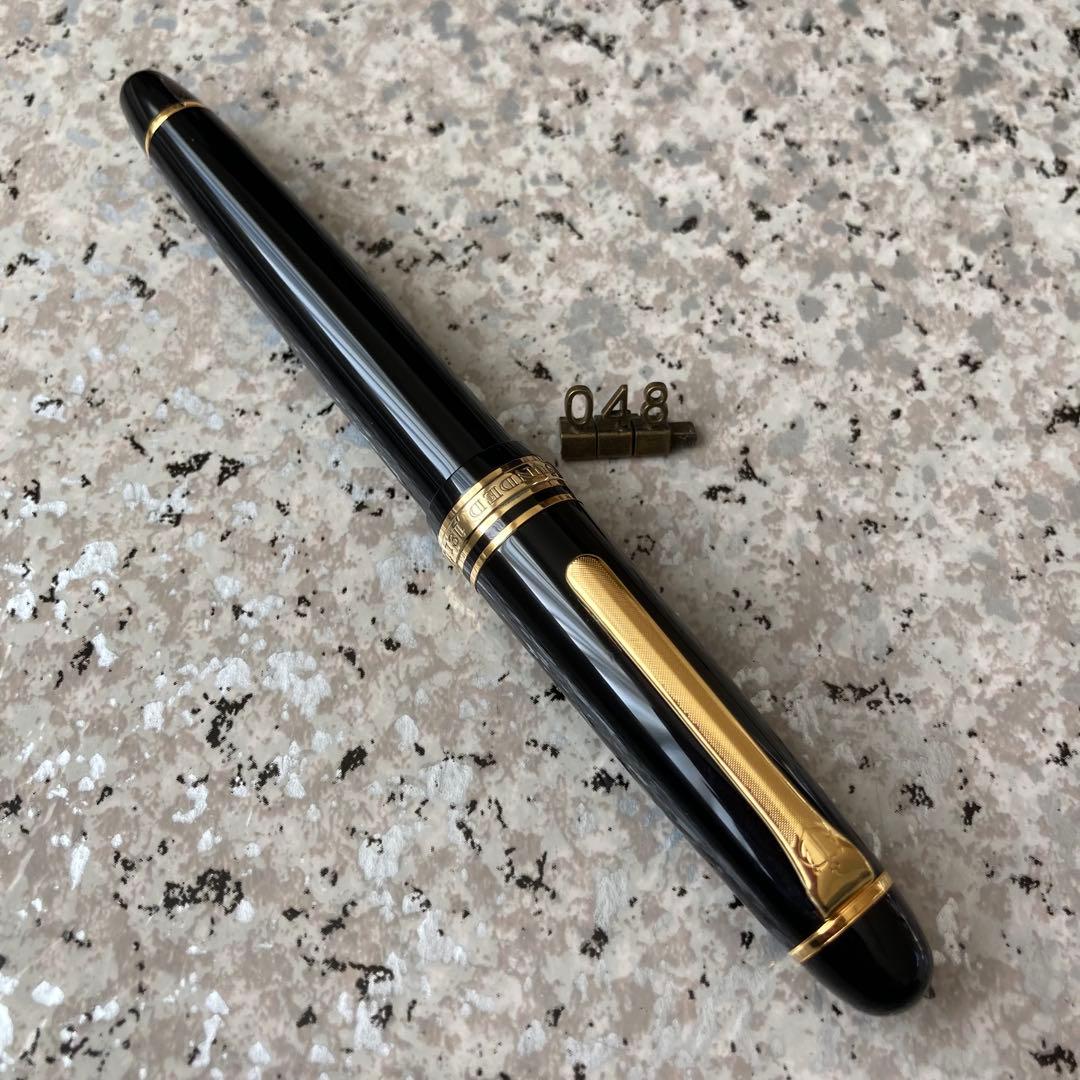#048 オーバーホール済み 万年筆 SAILOR プロフィット 14k