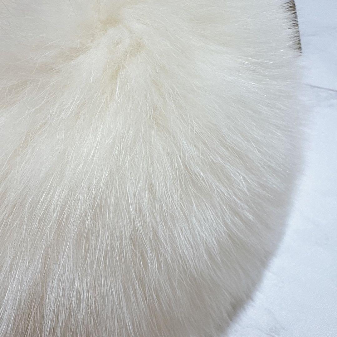 新品タグ付き✨ロシアンハット　リアルファー　北極キツネ