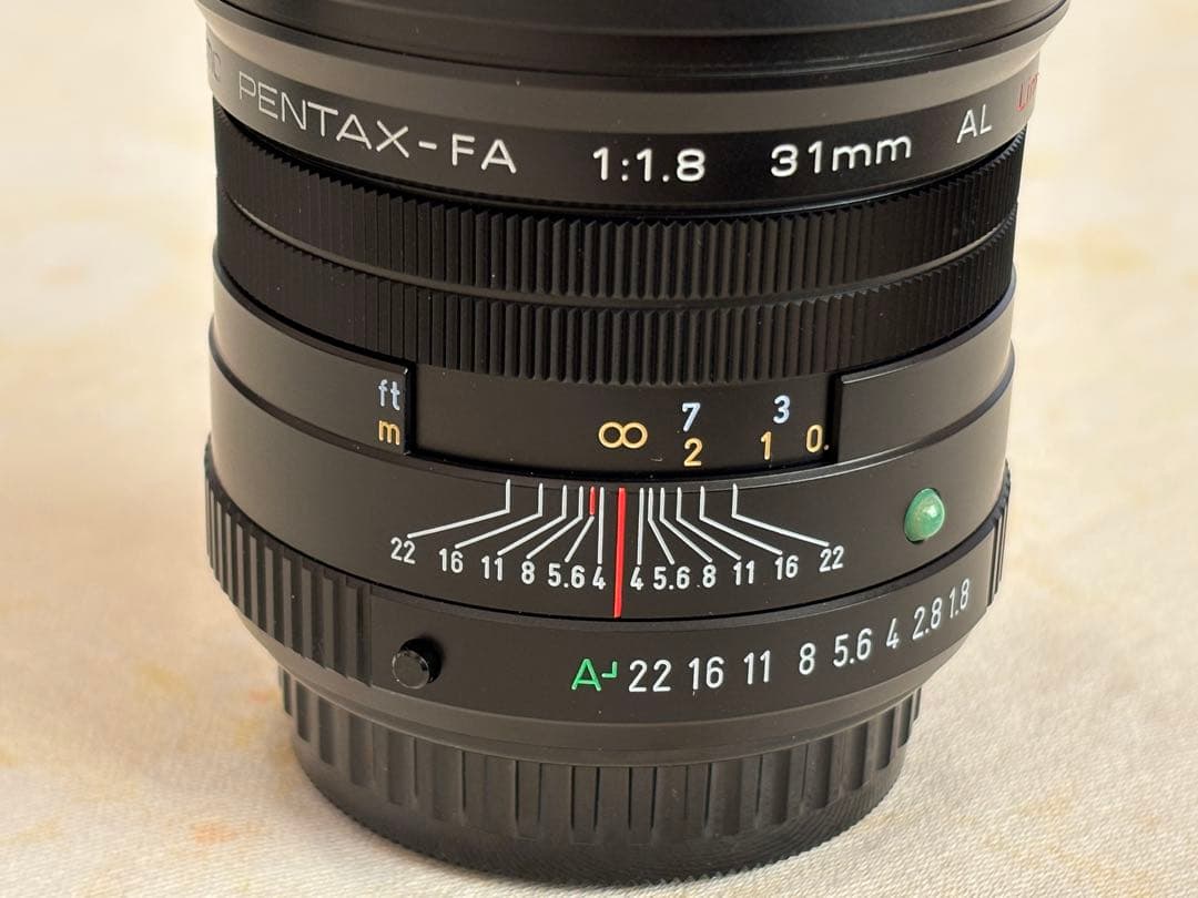 smc PENTAX-FA 31mmF1.8 AL Limited ウェポン化付