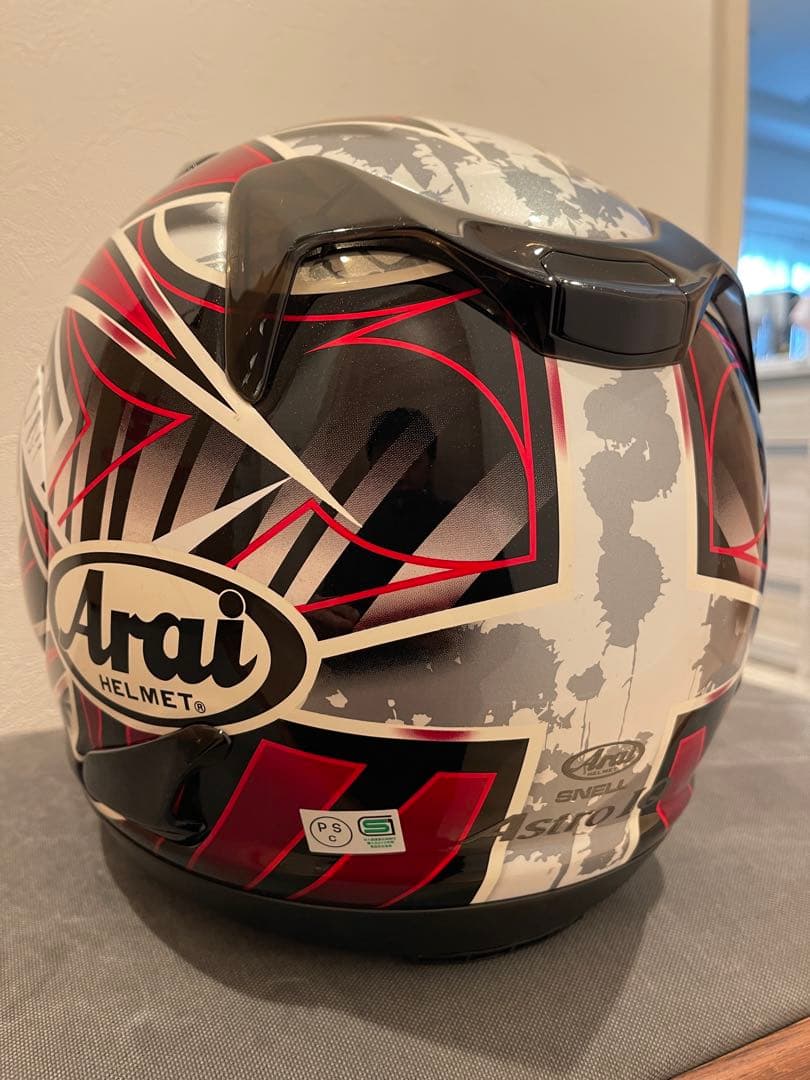 Arai Astro-IQ FLASH レッド Mフルフェイスヘルメット2016