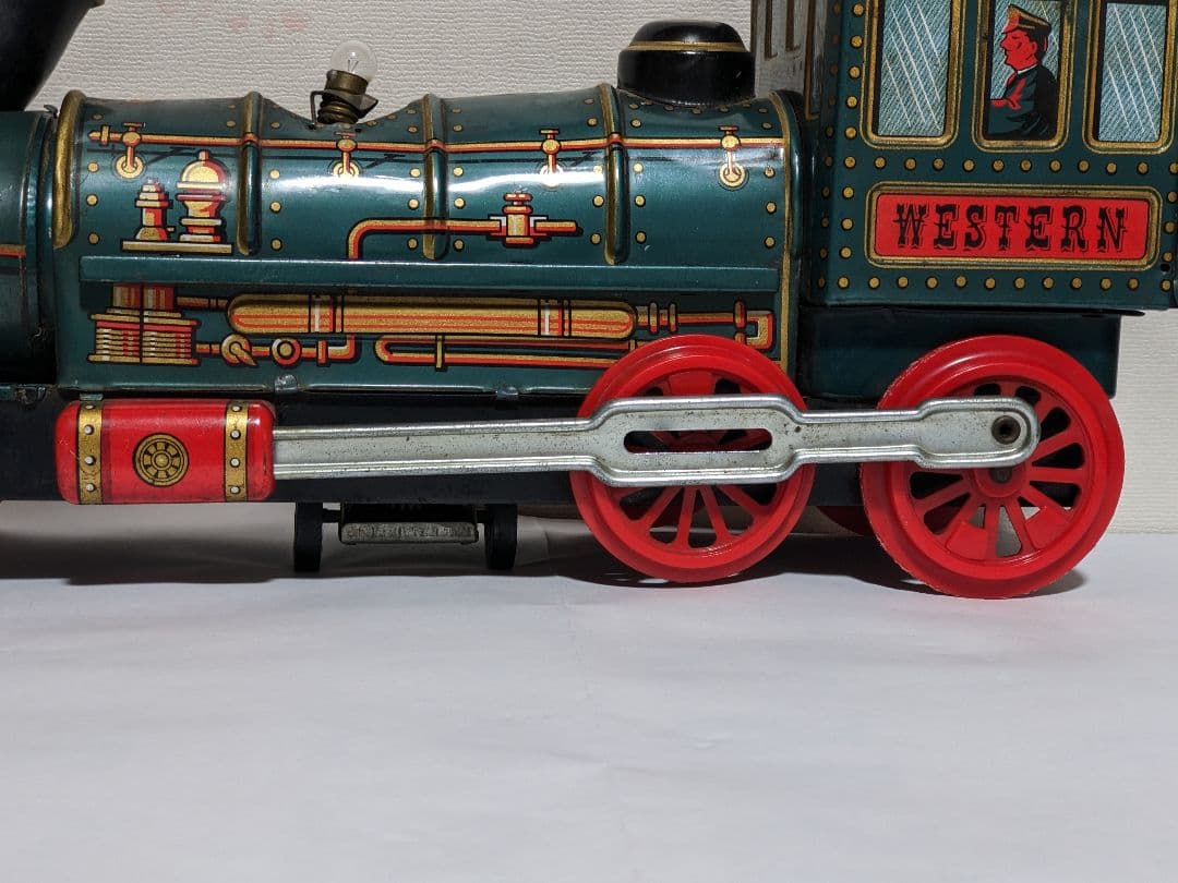 ♦ブリキのおもちゃ WESTERN機関車 昭和時代コレクション骨董品アンティーク