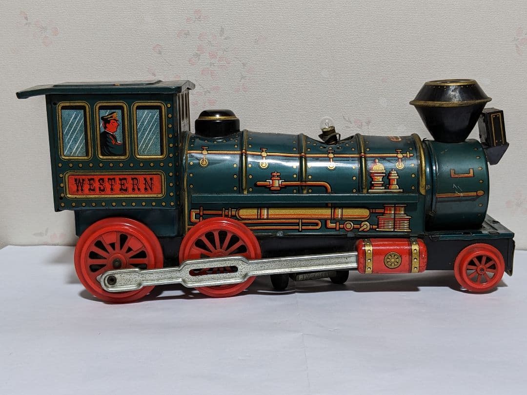♦ブリキのおもちゃ WESTERN機関車 昭和時代コレクション骨董品アンティーク