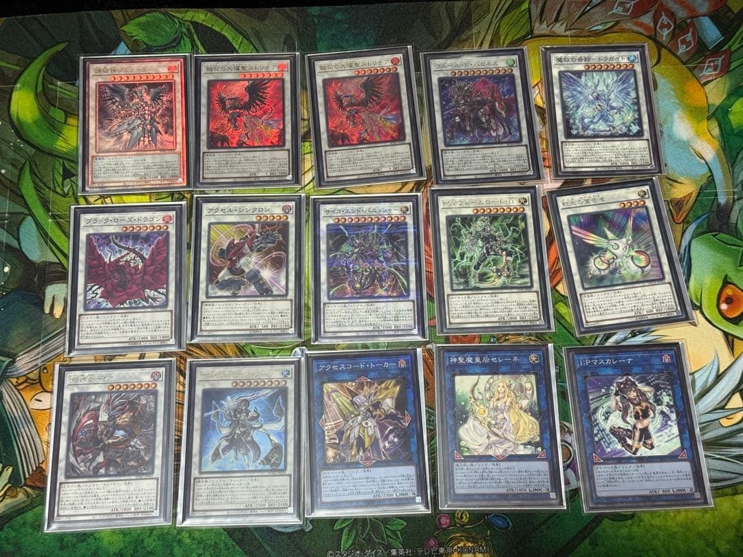 遊戯王OCG 構築済み　黒魔道　白き森　エルフェンノーツ