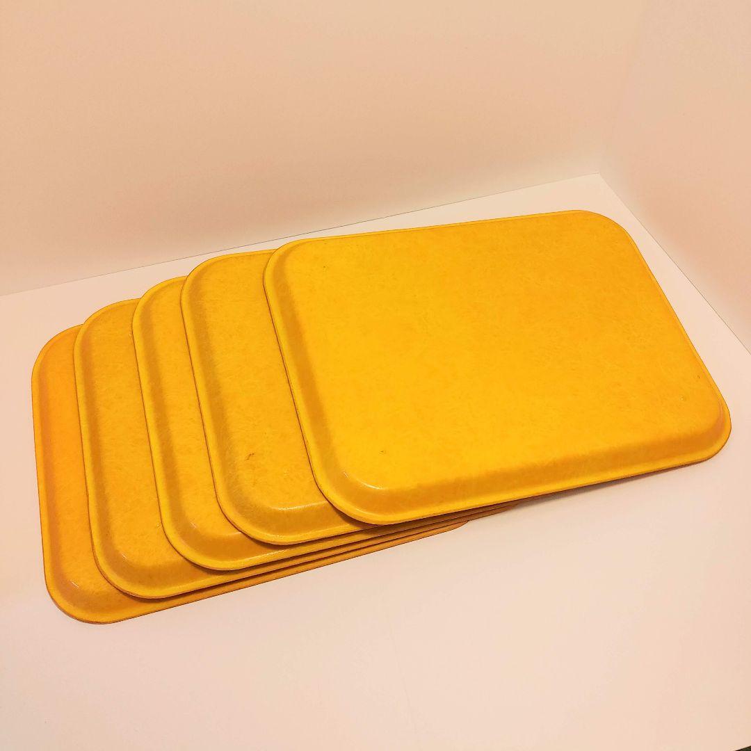 非売品 ミスタードーナツ 店舗用トレイ 70年代〜80年代 昭和レトロ 4枚組