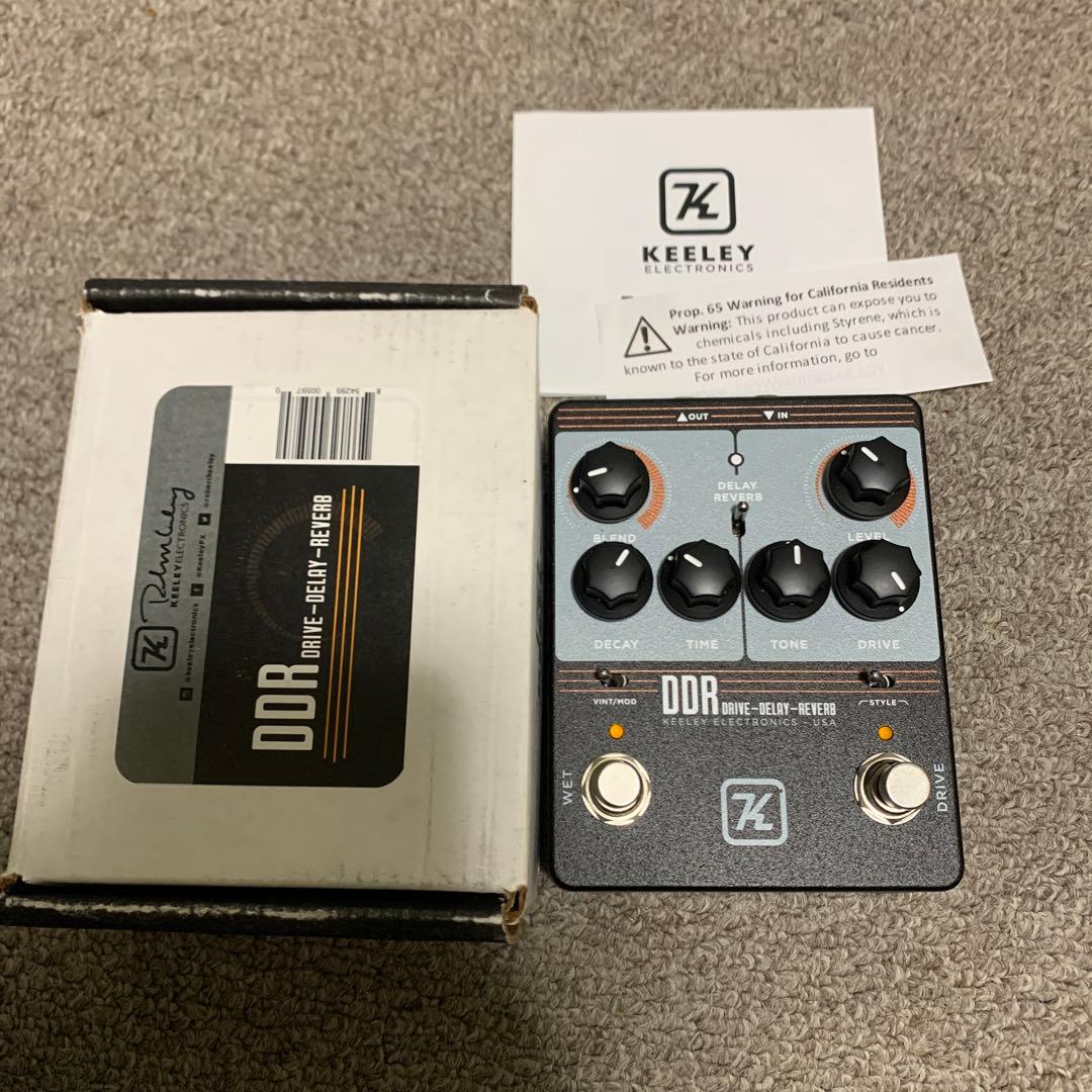 keeley DDR drive-delay-reverb EJ使用