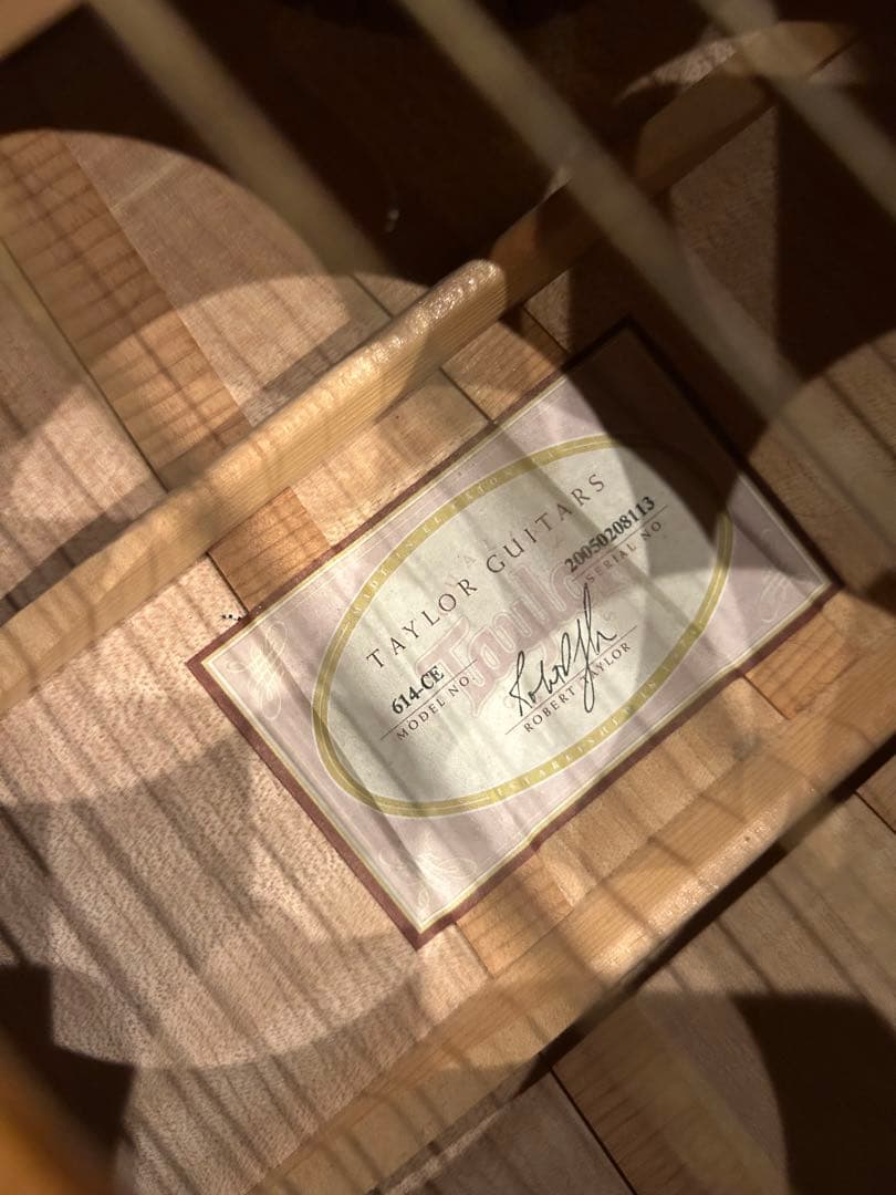 h*y様 2005年製Taylor 614CEアコースティックギター スプルース