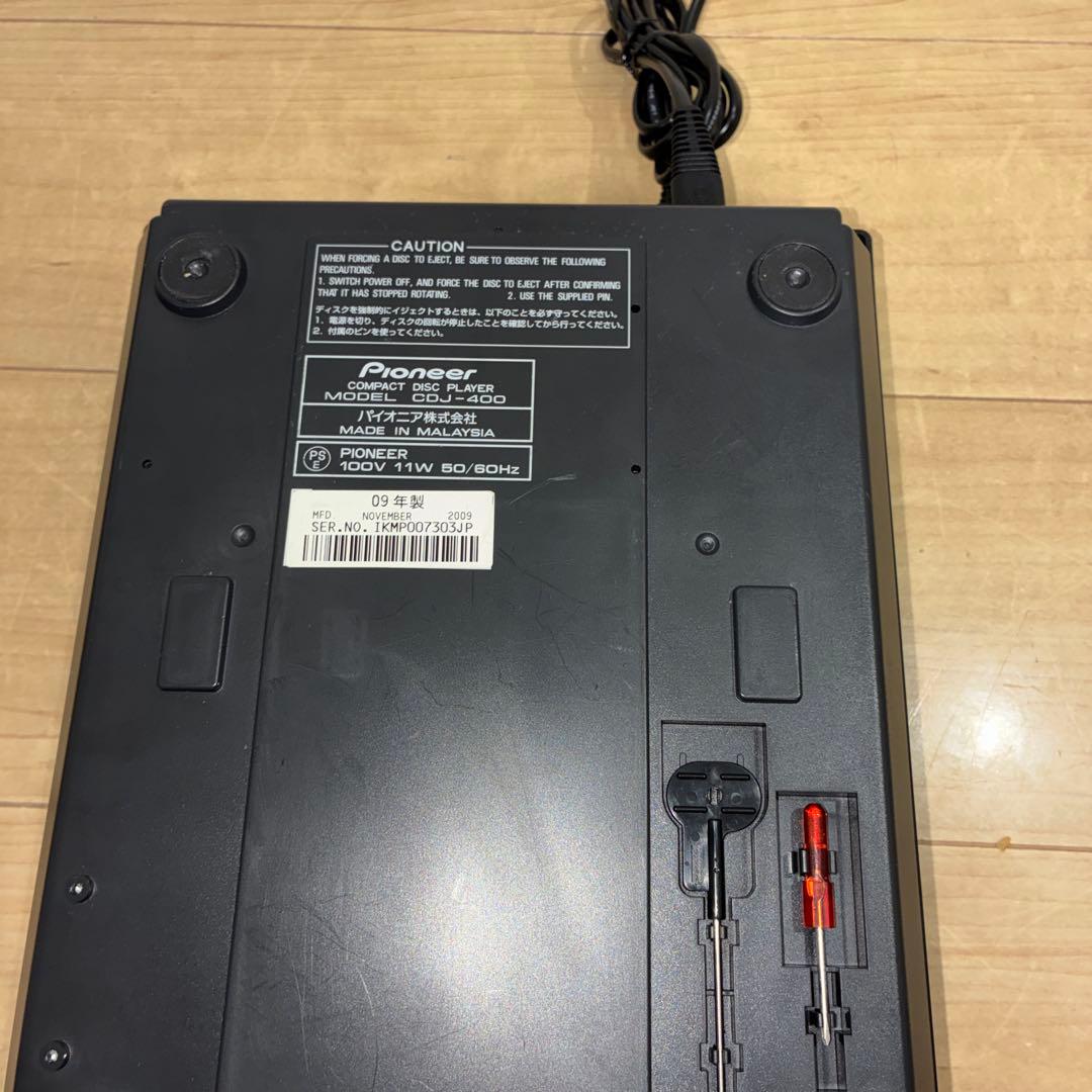 ジャンク品 Pioneer DJ CDJ-400 パイオニア