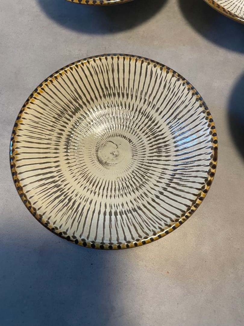 小鹿田焼　陶器皿 5枚セット