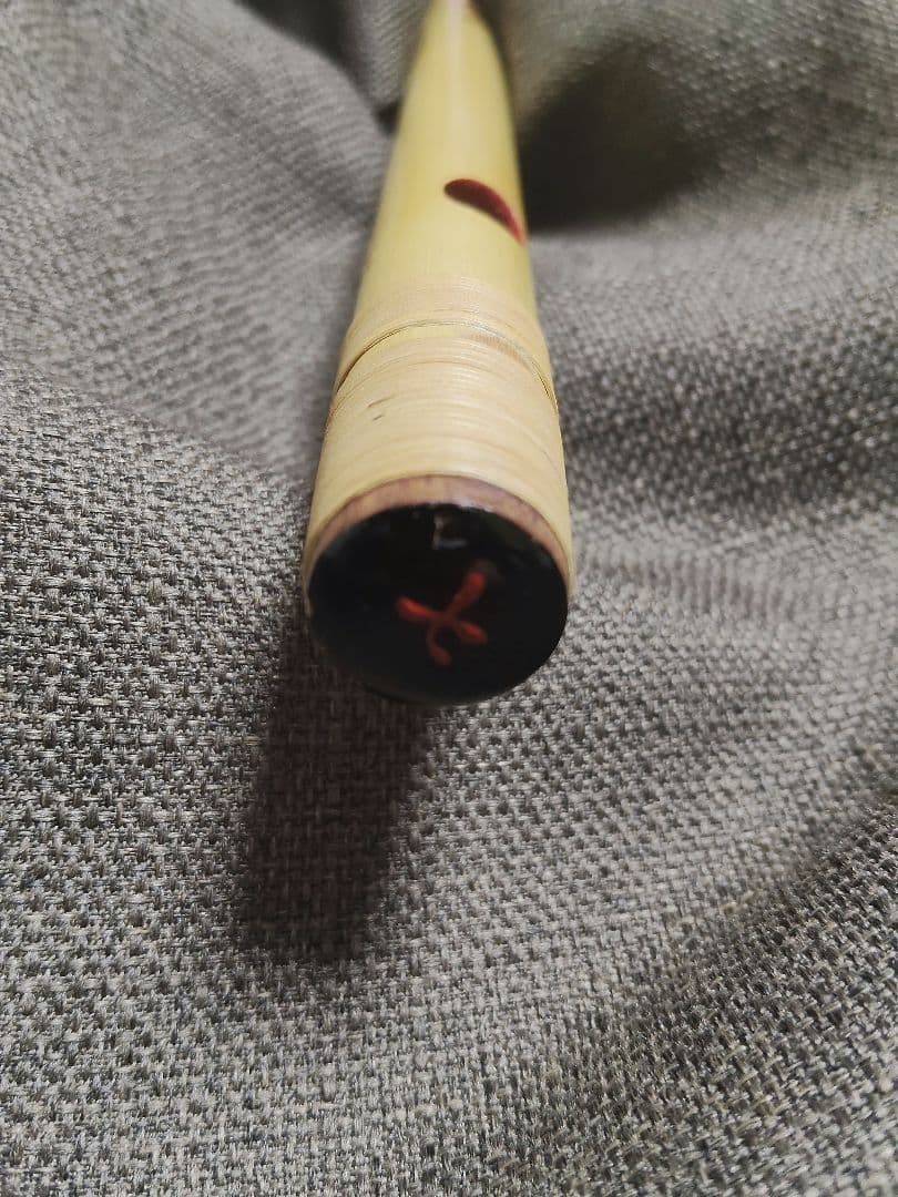 名工 佐藤金作製 唄物用 篠笛 七本調子