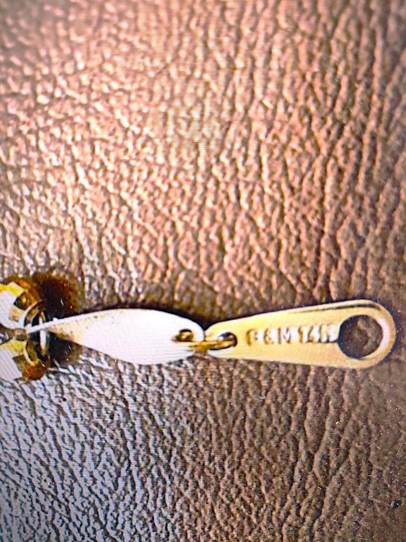 一点物＊イタリアン/14ｋピアス＊揺れるロングピアス＊珍しいプレゼント付き