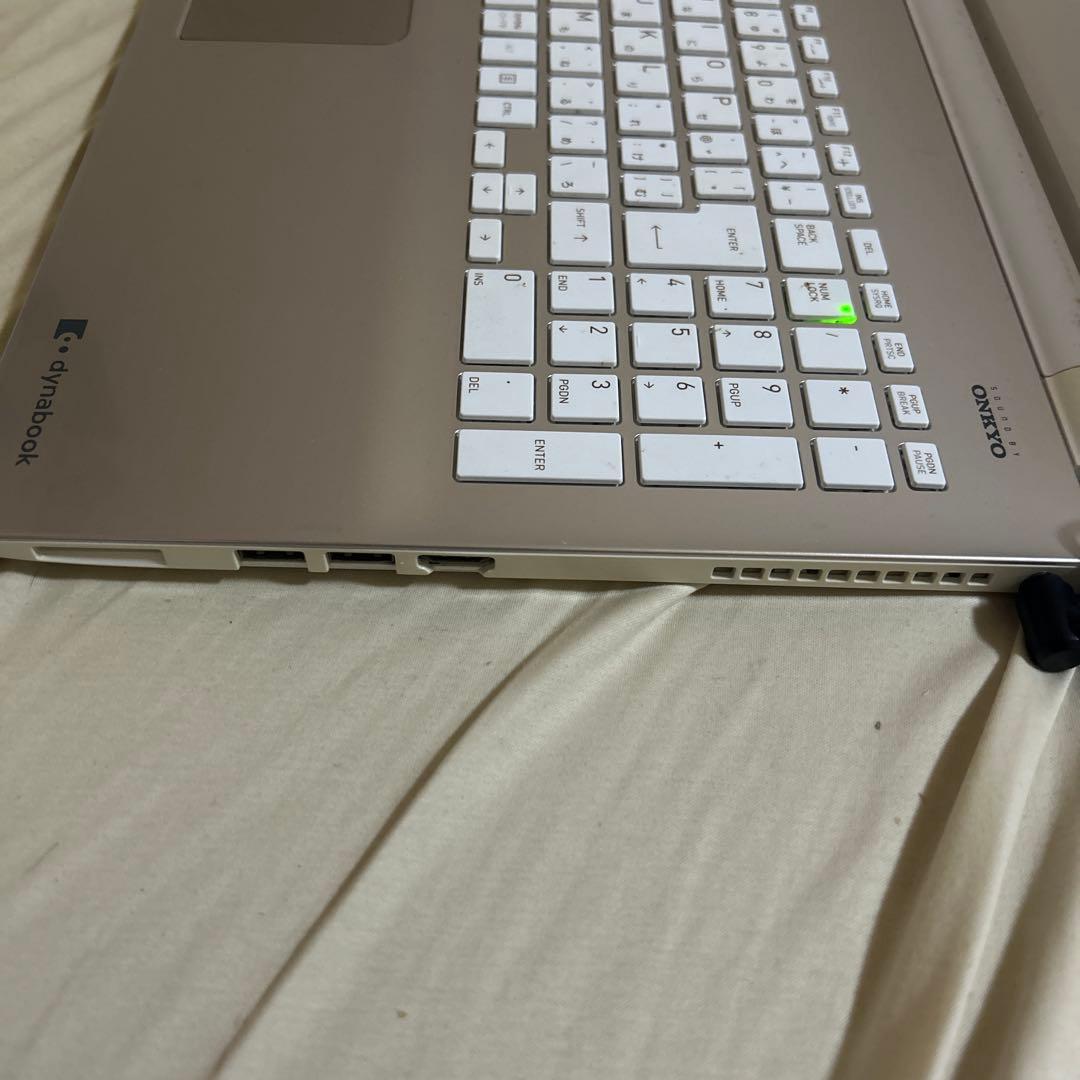 ノートPC dynabook T45/CG シルバー15.6型 ACアダプター付