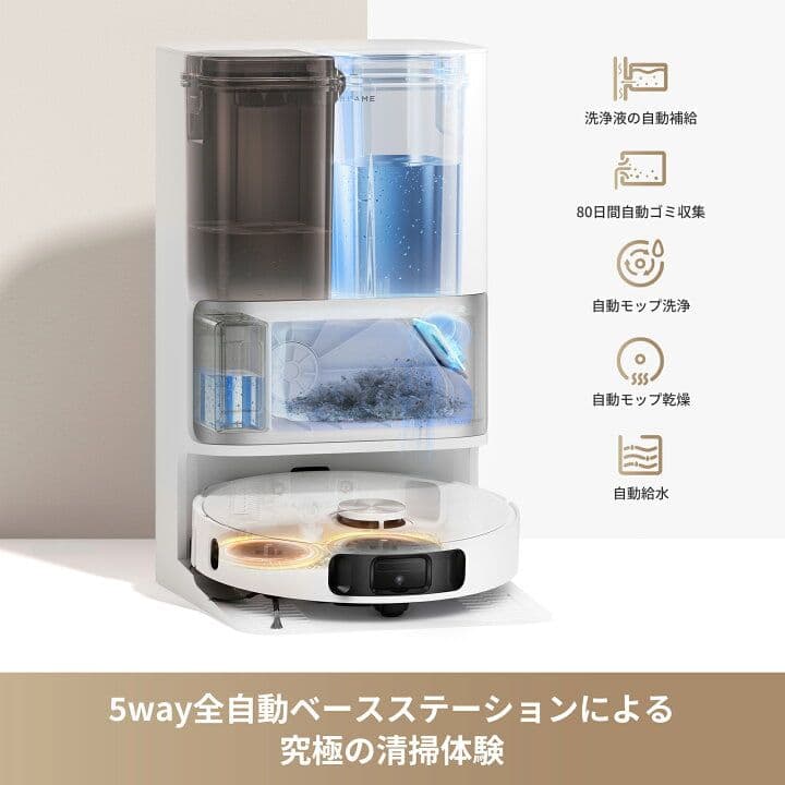 Dreame ドリーミー L10s Ultra Gen2 5wayロボット掃除機