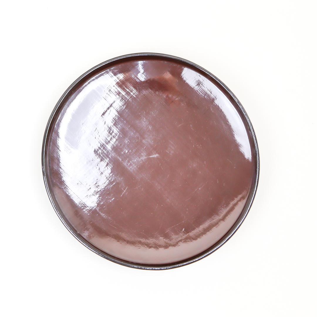 布張丸盆 箱付き