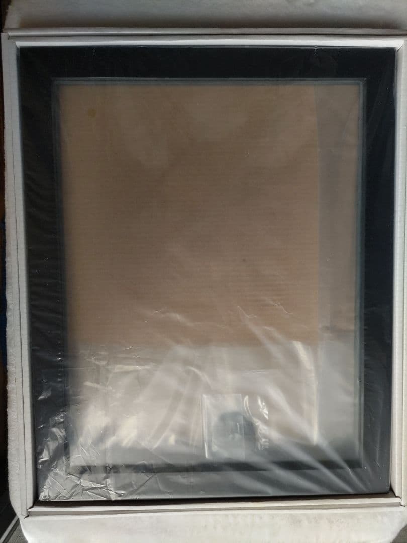 GACKTトレーディングカード台紙(直筆サイン)、専用フレーム