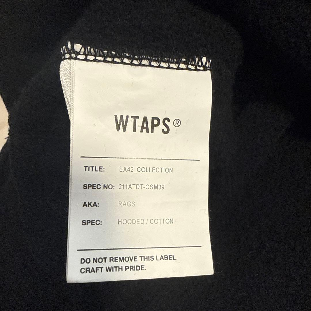 トップス WTAPS RAGS HOODED 211ATDT-CSM39 BLACK L
