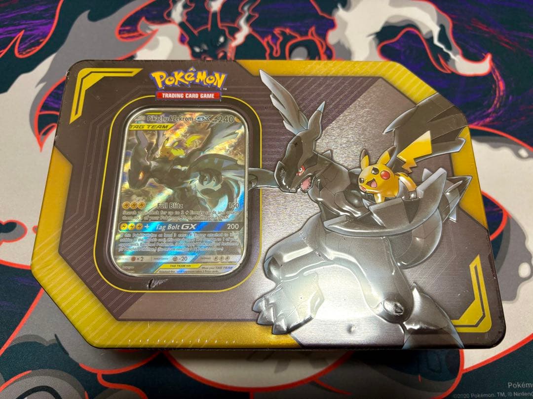 ポケモンカードゲーム(英語版) タッグチームGX 缶