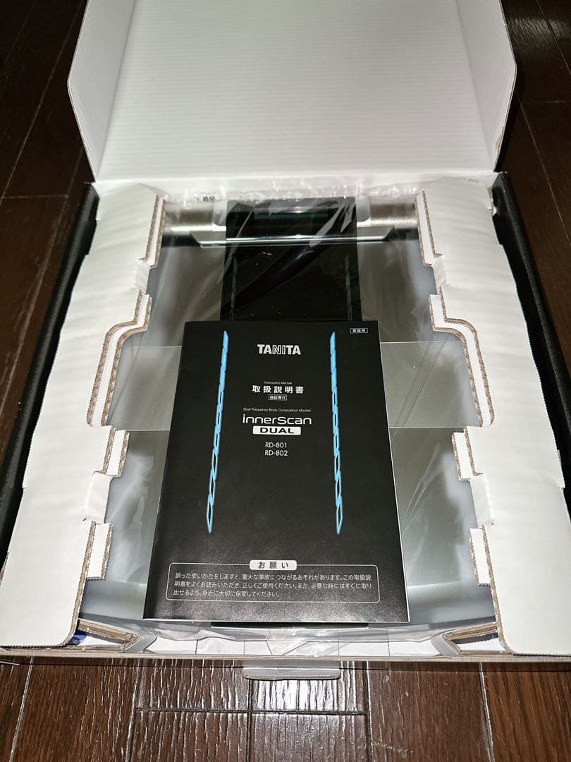 【新品未開封】タニタ　体組成計　innerScanDUAL RD-800-BK