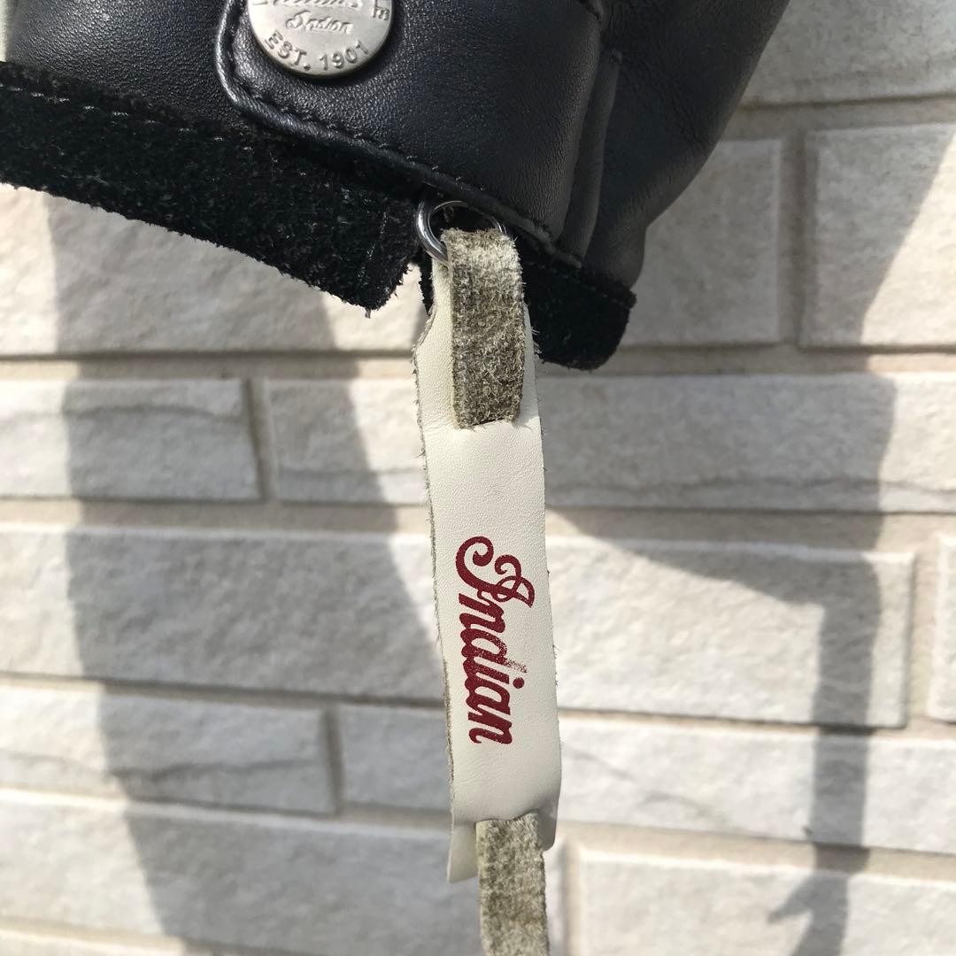 インディアンモーターサイクル ライダース L スエード レザー