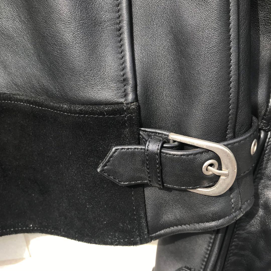 インディアンモーターサイクル ライダース L スエード レザー