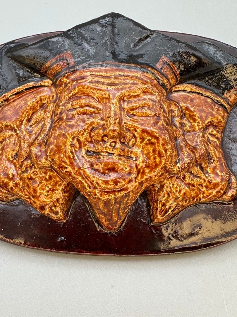 茶道具　香合　村瀬玄之　張貫　 福の神香合