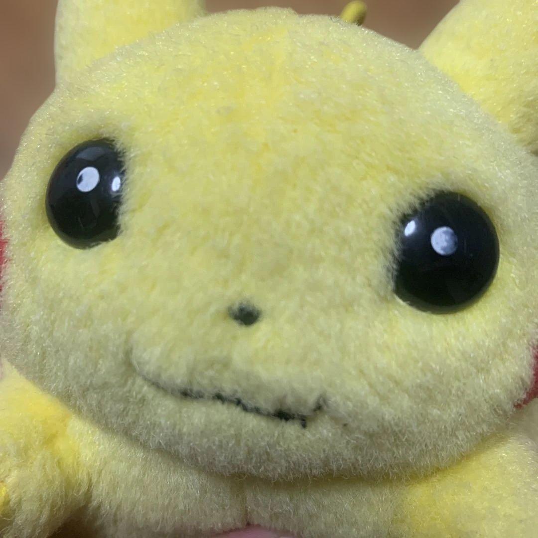 毛並良好！初期 ピカチュウ ぬいぐるみ TOMY トミー ポケモン 初代