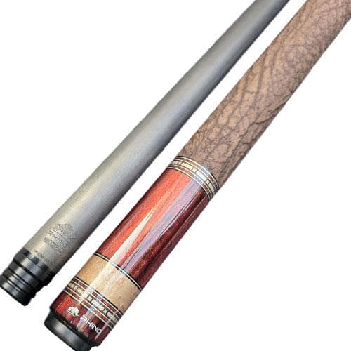 【IRC】 Ize.× RHINO ビリヤード キュー 子持ち六剣プリント 象革