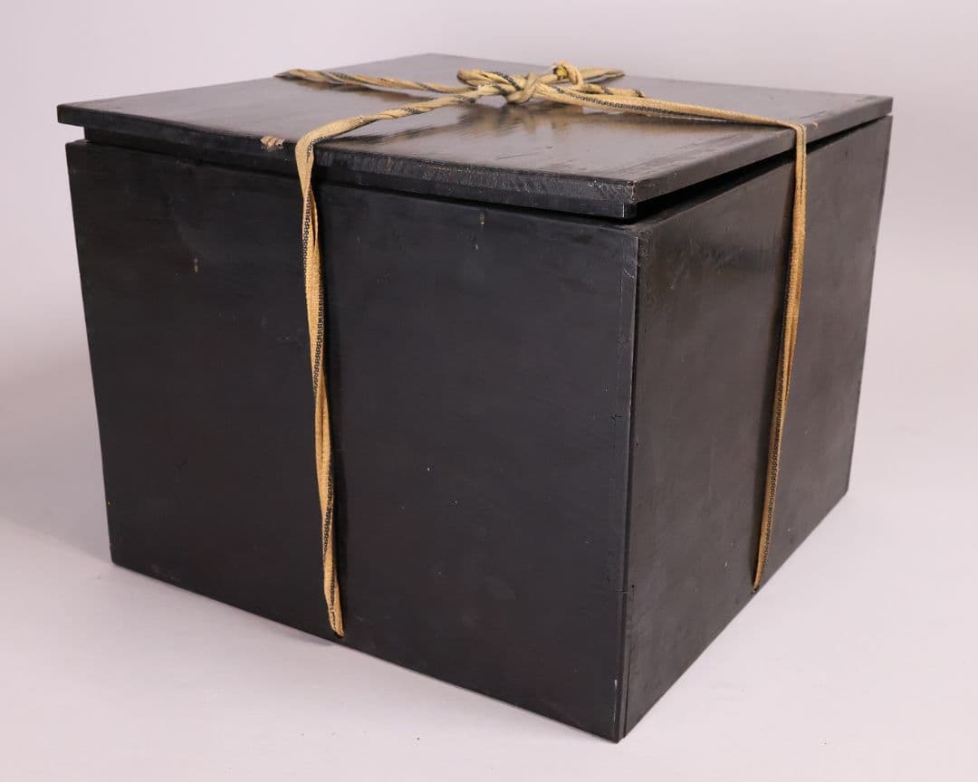 花鳥蒔絵 螺鈿細工 桐火鉢 幅30.7cm 高20cm 金蒔絵 草花【MB69