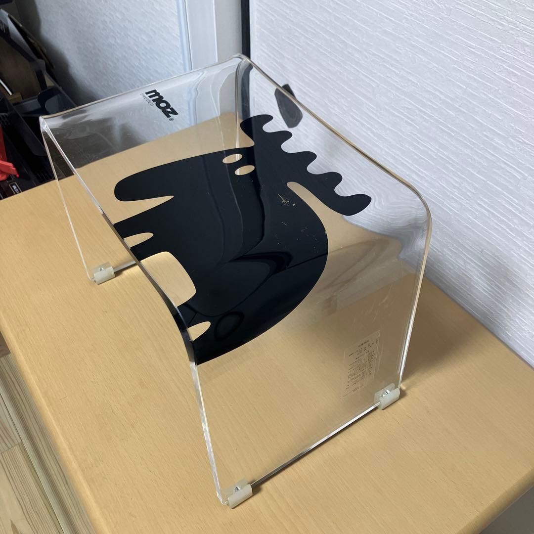 風呂イス moz アクリル製バスチェア アクリル バスチェア