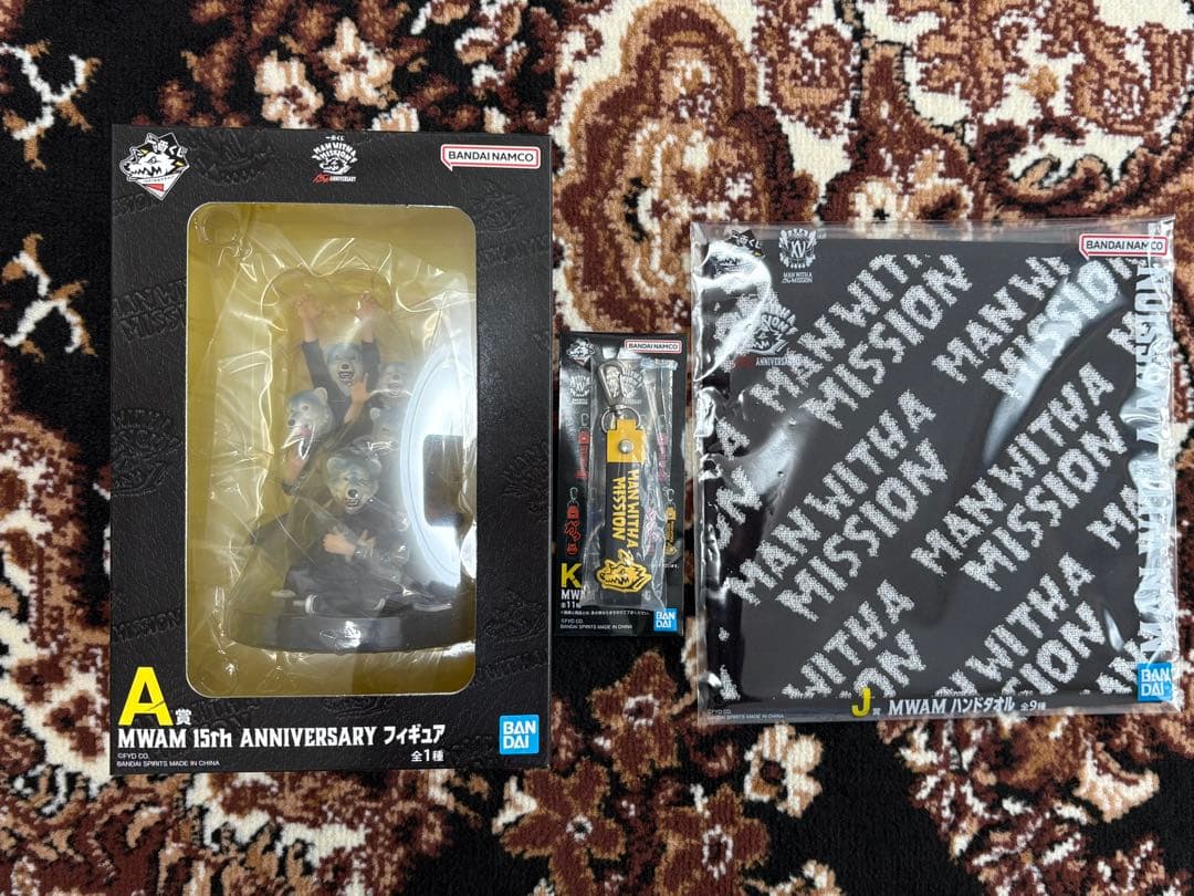 一番くじ MAN WITH A MISSION A賞 MWAMフィギュア